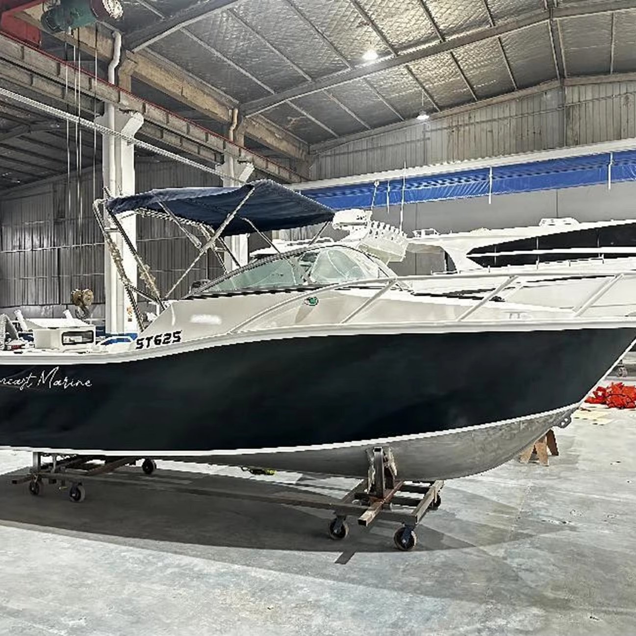 20.5ft 6.25m Aluminium Cabin Cruiser Sport Yacht Speed Power Fishing Boat for Sale